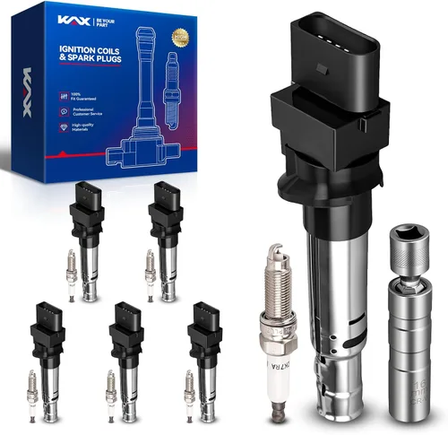 Vista 86 de Bobina de encendido KAX UF434 1 paquete Compatible con Impala, Equinox, G6, Malibu, Silverado 1500, Uplander, Torrent, Lucerne, Express 1500, Sierra