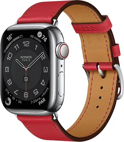 Vista 35 de LB1 - Correa de cuero para Apple Watch para mujeres y hombres, SE Ultra 2 de 1.575 in 1.732 in 1.811 in 1.654 in 1.772 in 1.614 in 1.496 in 1.929 in