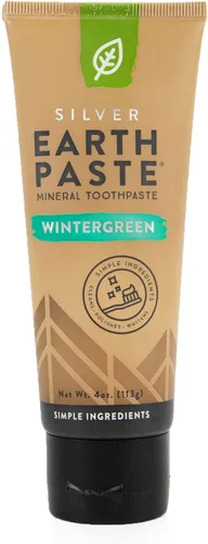 Vista 17 de Redmond Earthpaste - Pasta dental natural sin flúor, tubo de 4 onzas (paquete de 2, Lemon Twist)