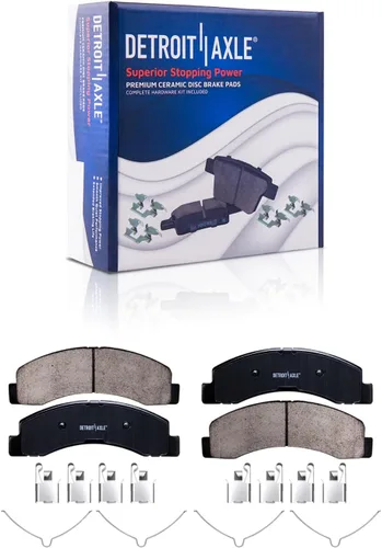 Vista 31 de Detroit Axle - Pastillas de Freno Delantero Izquierdo Reemplazo de Pinza de Disco para Ford Fusion Mazda 6 Lincoln MKZ Mercury Milan 2006-2012