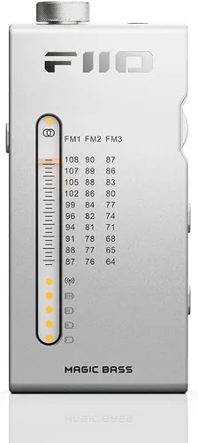 Vista 10 de FiiO RR11 Receptor de radio estéreo portátil HiFi FM con sintonización analógica PVR, efectos de sonido BASS+3D, 64MHz-108MHz