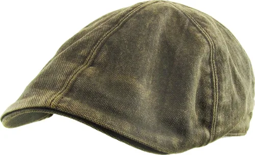 Vista 7 de KBETHOS Gorras clásicas de periódicos de la colección Ivy de Ascot de cuero fabricadas en Estados Unidos