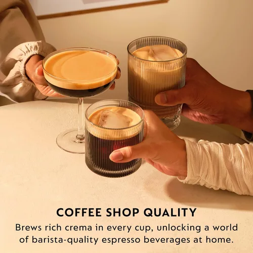 Vista 5 de Nespresso Original, Ristretto Decaffeinato Italiano, 50 cápsulas de espresso Cápsulas de café tostado oscuro, paquete de 1