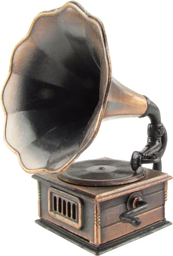 Vista 2 de 1:12 Escala Miniatura Phonograph Dollhouse Accesorio Gramófono Sacapuntas