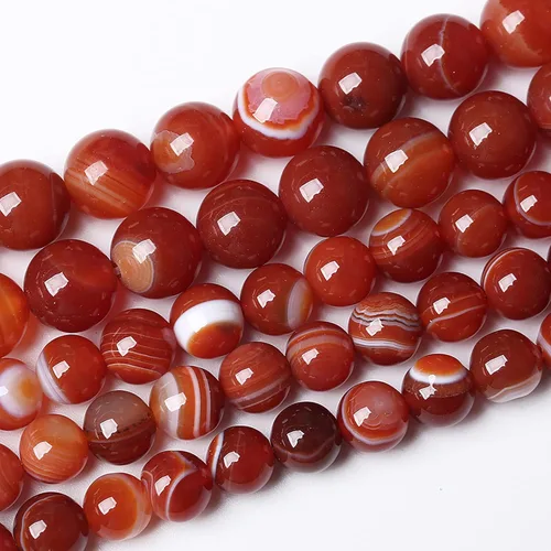 Vista 172 de 100 cuentas de piedra multicolor natural de 0.236 pulgadas (0.236 in), cuentas espaciadoras sueltas redondas para hacer pulseras, collares, aretes