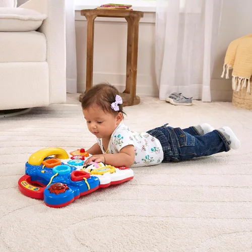 Vista 12 de VTech Andador de Aprendizaje de Sentado a de Pie (Empaque Libre de Frustraciones), Azul