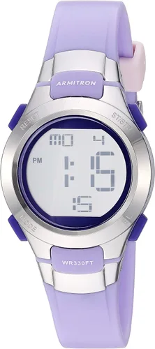 Vista 26 de Armitron Sport 45/7012 - Reloj cronógrafo digital para mujer con correa de resina