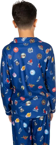 Vista 2 de Juego de pijama de 2 piezas para niños y pantalones de salón