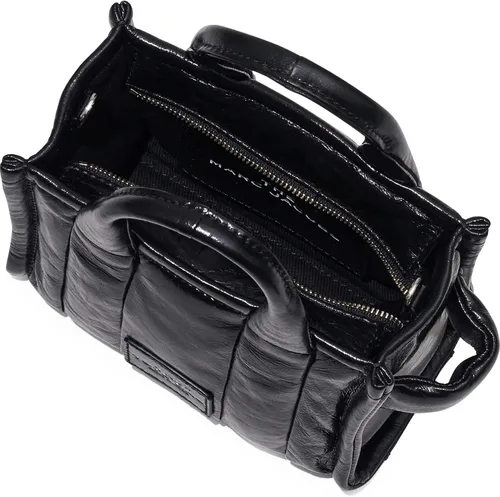 Vista 4 de Marc Jacobs Bolso micro de cuero arrugado
