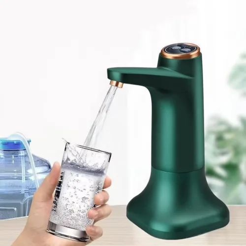 Vista 8 de Bomba inteligente de botella de agua de 4 modos - Flujo rápido de 3 l/min, recargable por USB de 1200 mAh, volumen preestablecido y control