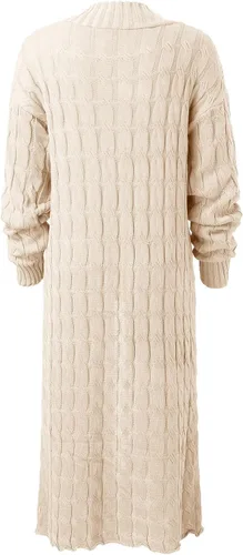 Vista 4 de SHAOBGE Cardigan for Women Open Front Long Sleeve Casual Fall Lightweight Cardigans with Pockets Women Casual Long plus