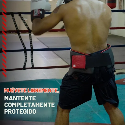 Vista 5 de Ringside Protector de ingle de boxeo, diseño de suspensorio, protector de ingle para hombres, ideal para boxeo, artes marciales mixtas, muay thai