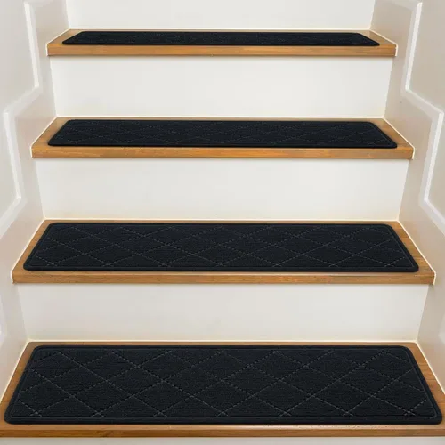 Vista 9 de Stair Treads for Wooden Steps Indoor, KOOTETA 1 Pack 20" X 32" Non Slip