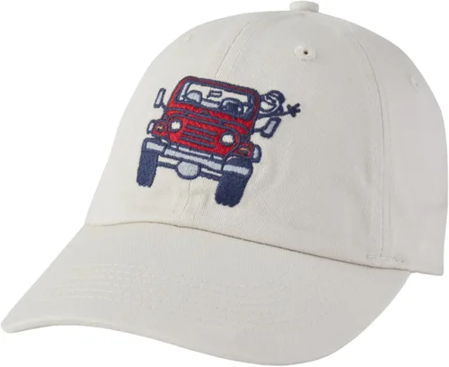 Vista 3 de Life is Good Gorra de béisbol para adultos Chill ajustable, bordada, para hombres y mujeres, talla única