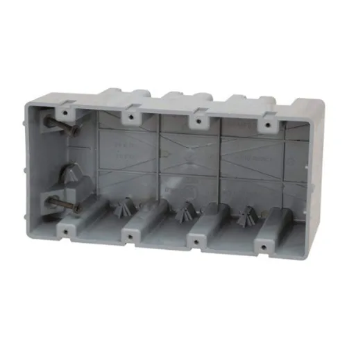 Vista 21 de Southwire MSBMMT1G Caja de dispositivo de montaje múltiple de 1 banda con profundidad ajustable; resistente 42 libras