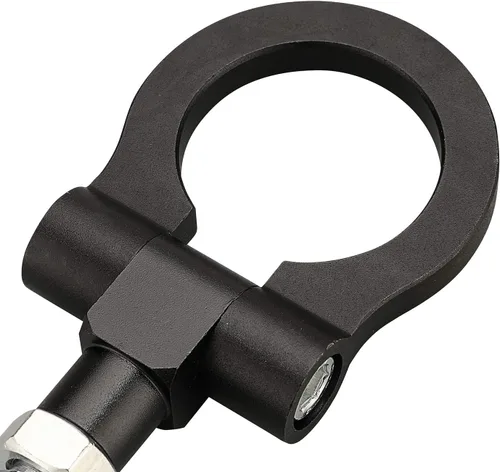 Vista 2 de Kit de gancho de remolque para parachoques delantero y trasero para Hyundai Veloster 2012-2017 (negro)