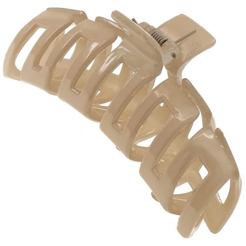 Vista 10 de Camila Paris - Pinzas para el cabello francés para mujer, cabello grueso, 2.5 pulgadas, 1 unidad (paquete de 1), beige, mariposa, agarre fuerte