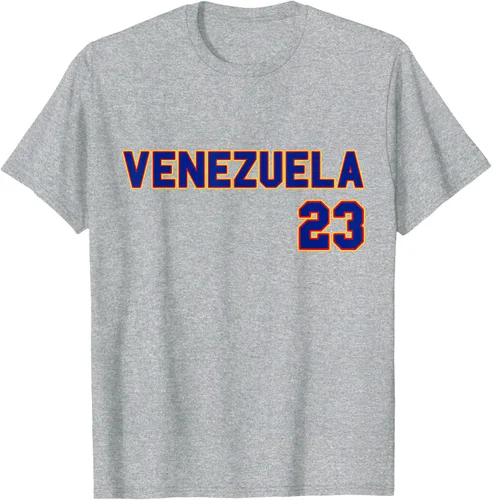 Vista 42 de Venezuela Flag Pride Bandera Venezolana Camiseta de béisbol, Blanco