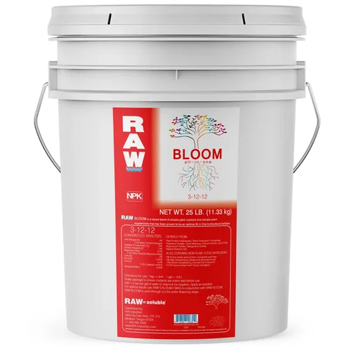 Vista 7 de RAW Todo en uno Bloom 2oz – Nutrición integral de plantas para flores florecientes – Uso hidropónico en interiores y exteriores