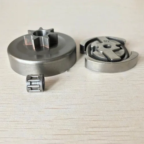 Vista 3 de Accesorios de herramientas Embrague y kit de tambor de embrague y cojinete de aguja de estímulo .325"-7T Compatible con piezas de repuesto