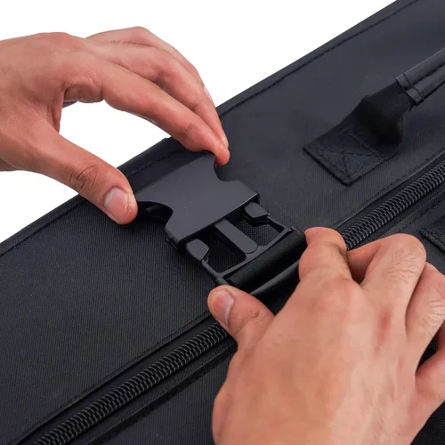 Vista 7 de Master Massage - Funda de transporte universal para mesa de masaje, 5 bolsillos para mesa de masaje, 25-32 pulgadas, color negro