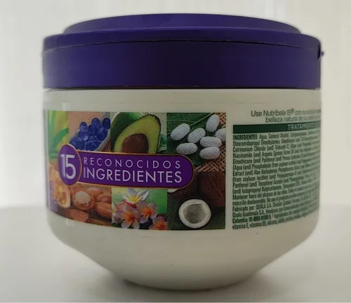 Vista 3 de Tratamiento Capilar Enzimoterapia Control Frizz Nutribela15 Reconocidos Ingredientes Enzimoterapia Control del Frizz Tratamiento Capilar 15