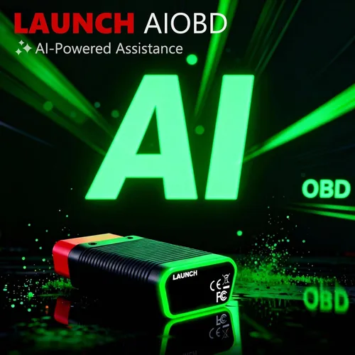 Vista 8 de LAUNCH AIOBD Escáner Bluetooth OBD2 con sistema completo de diagnóstico asistido por IA lector de código OBD-II funciona con iOS/iPhone y Android