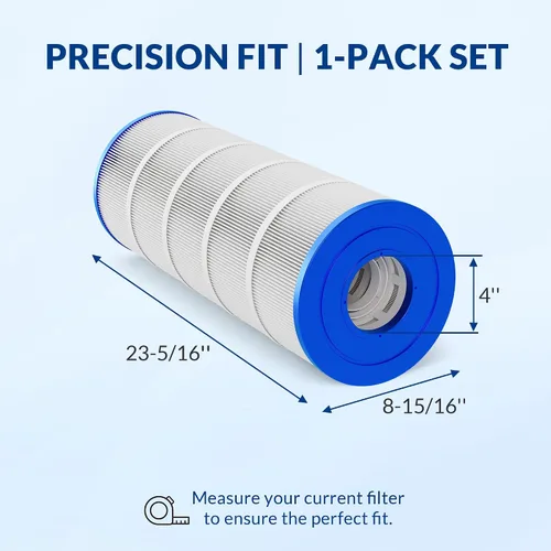 Vista 2 de Ultra Series - Cartucho de filtro de piscina, compatible con Jandy CS150 Waterway 150, repuesto para R0462300 817-0150N PJANCS150 C-8414, tela