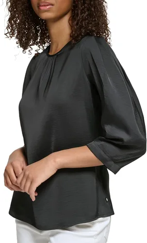 Vista 5 de Karl Lagerfeld Paris Blusa casual para mujer