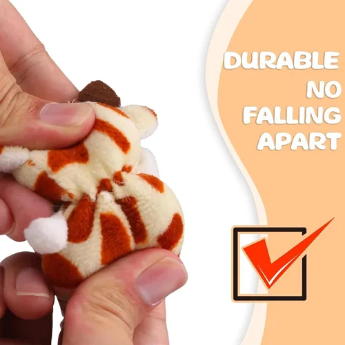 Vista 5 de Uzoxlsn Paquete de 38 mini animales de peluche para fiestas para niños, juguete de peluche pequeño a granel para máquina de garras, premios