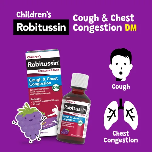 Vista 2 de Robitussin - Tratamiento para la tos infantil, 1