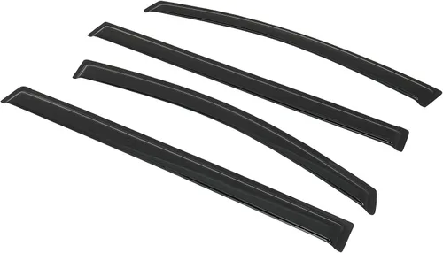 Vista 8 de ROADFAR Compatible con SIENNA 2011 2012 2013 2014 2015 2016 2017 2018 2019 2020 montaje exterior ventana deflector lluvia guardia conjunto de 4