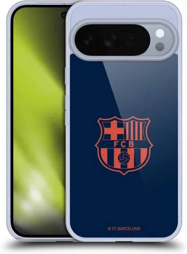 Vista 40 de Head Case Designs Funda de gel con licencia oficial del FC Barcelona Barca Crest Graphics [protección de grado militar] compatible con Google Pixel 3