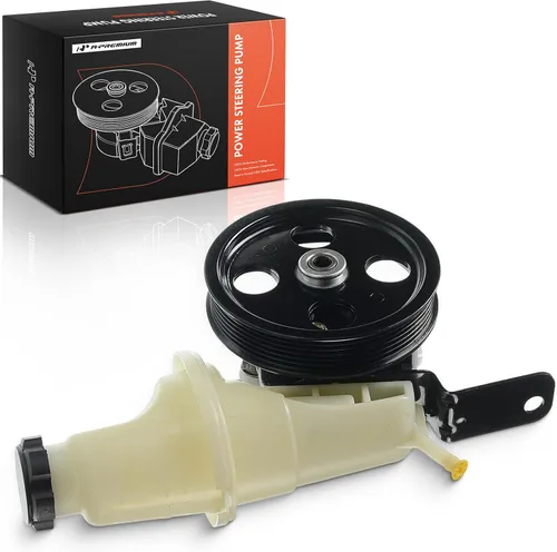 Vista 10 de A-Premium Bomba de dirección asistida, con polea, compatible con Dodge Durango 2000-2003, Dakota 2000-2004, 3.7L 4.7L, repuesto # 52106253AF