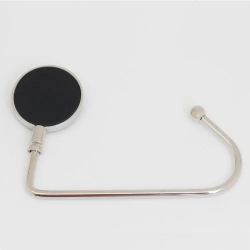 Vista 4 de ROFLYER Colgador de gancho para colgar bolsos de mesa, bar, bolsa más segura y limpiadora, colgador de mesa con bolsa de terciopelo (árbol de deseos)