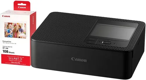 Vista 17 de Canon Selphy CP1500 - Impresora de fotos compacta inalámbrica (negra)