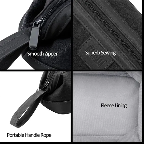 Vista 7 de BUBM Bolsa de almacenamiento portátil de viaje compatible con secador de pelo Dyson Supersónico, Dyson Airwrap Styler, alisador de pelo Dyson