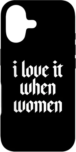 Vista 32 de Love it When Women Subtle Lesbian Funny Minimal Bi Pride Gay Case for iPhone 16