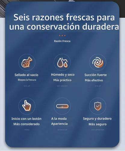 Vista 7 de Sellador al vacío con temporizador digital para alimentos, máquina selladora automática con control de precisión, conservación de alimentos