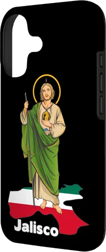 Vista 2 de Funda para iPhone 17 de San Judas Tadeo con Jalisco México