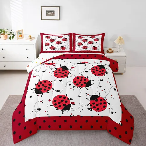Vista 129 de Erosebridal Juego de edredón de hojas de cannabis, juego de ropa de cama de marihuana con estampado colorido de plantas, decoración bohemia de 2