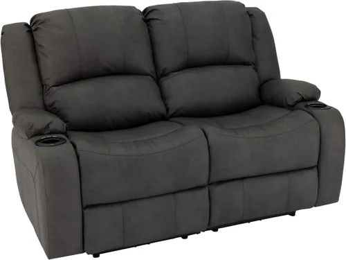 Vista 32 de RecPro Charles - Sofá reclinable doble de pared de 67 pulgadas, para autocaravana, con tela mejorada (color plomizo)