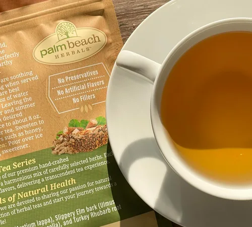 Vista 6 de Palm Beach Medicinal Herbs Essiac Tea - Auténtica mezcla de hierbas Essiac para apoyo inmunológico, desintoxicante y de bienestar, sin cafeína, sin