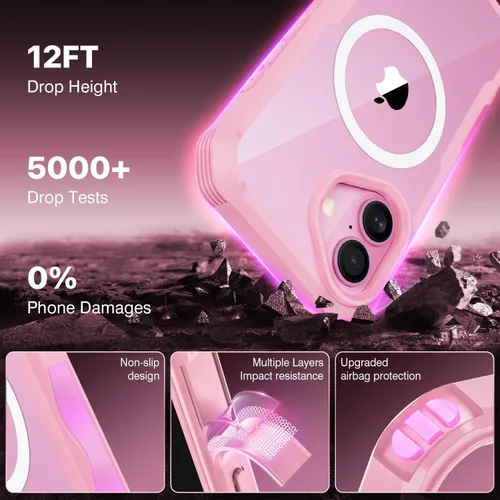 Vista 129 de CENHUFO Funda de privacidad para iPhone 11 Pro, funda de cuerpo completo con protector de pantalla de privacidad de vidrio templado 9H integrado