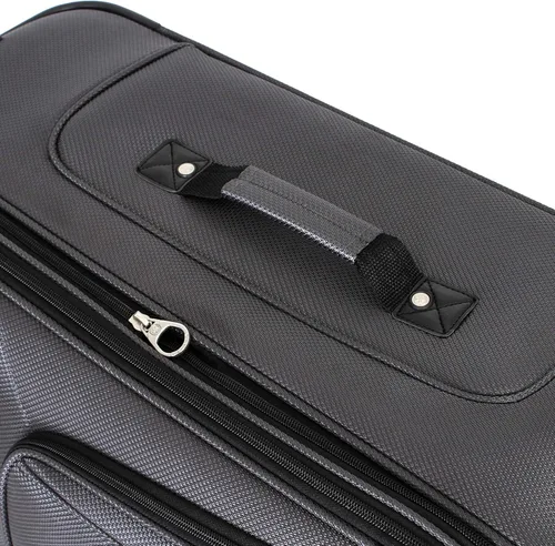 Vista 8 de SwissGear - Equipaje suave expandible Sion con ruedas Gris oscuro