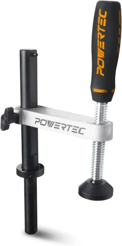Vista 9 de POWERTEC 71188 - 4 perros de banco para agujero de perro de 3/4 pulgadas, con inserto de EVA, herramienta de carpintería para banco de trabajo, mesa