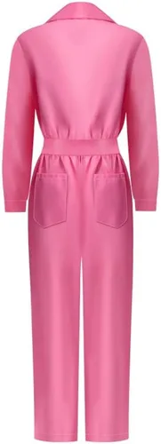 Vista 3 de Poboola Pink President Costume For Women Power Jumpsuit Halloween Cosplay Cheerleader Outfit Party Suit Adult Costumes