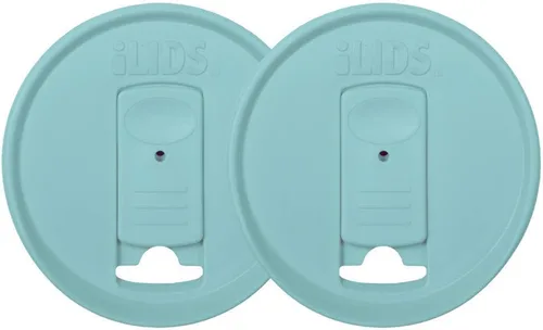 Vista 9 de Mason Jar - Tapa para bebida, boca regular, fabricada en Estados Unidos, color negro, paquete de 2