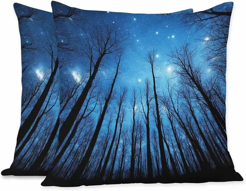 Vista 24 de Juego de 2 almohadas decorativas cuadradas con diseño de pato y pato verde para nadar en el lago para sofá y cama, para mujeres, hombres, niños