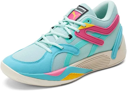 Vista 2 de Puma Hombres TRC Blaze Court Baloncesto Zapatillas - Azul
